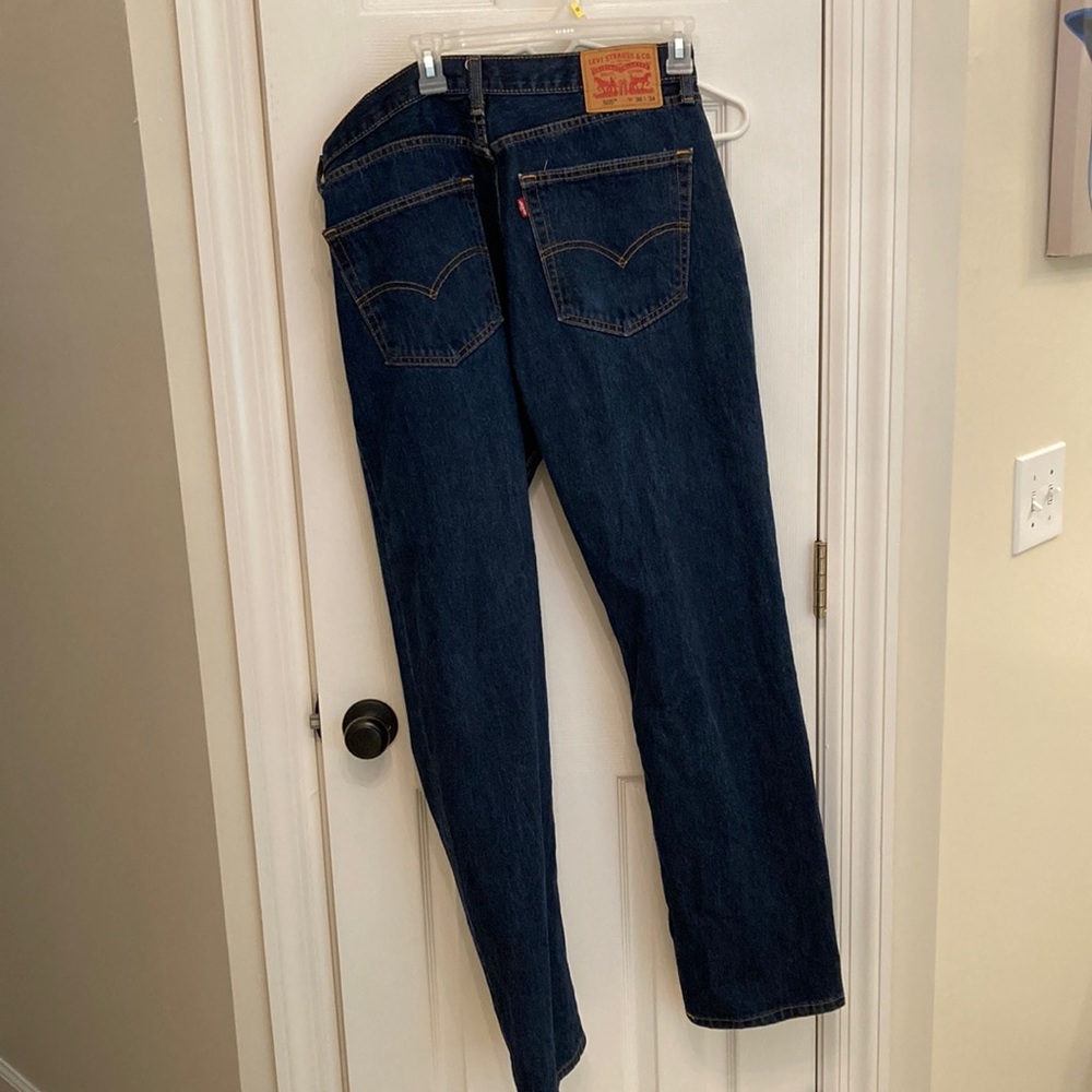Men’s 505 Levi’s 36/34 dark denim